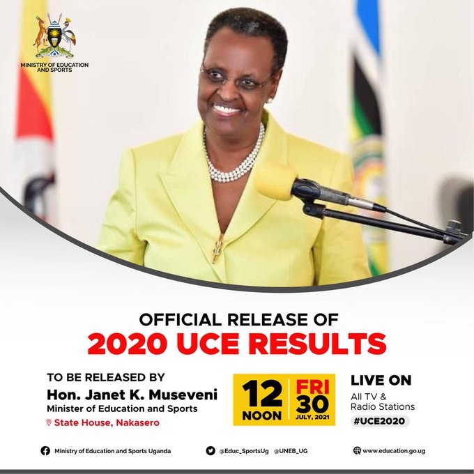 Uganda Certificate of Education Results to