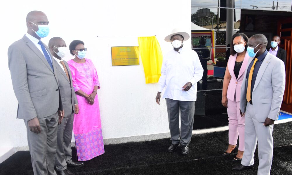 President Museveni Commissions First Diagnostic Test Kit Manufacturing ...